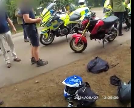WATCH: Dangerous bikers cause 'carnage' at Horse Trials
