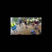 WATCH: Dangerous bikers cause 'carnage' at Horse Trials  