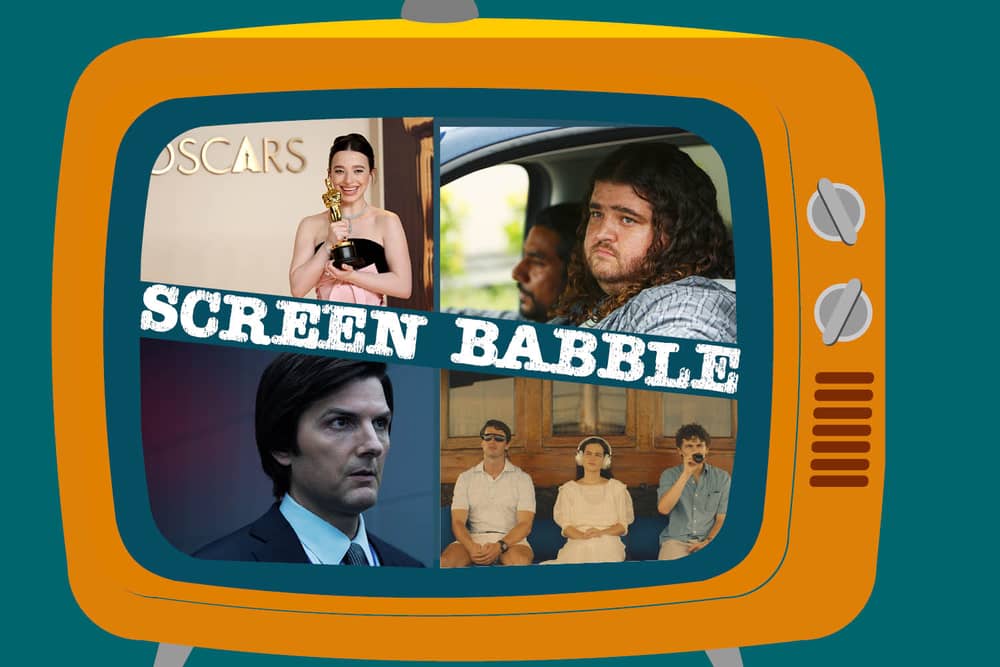 This month's Screen Babble delves into puzzle box television and recaps the 97th Academy Awards.