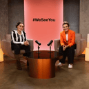 Women's Football legends Lily Parr and Karen Carney / #WeSeeYou