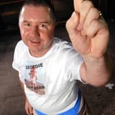 Gary Craig who set a new world record for underpants wearing.