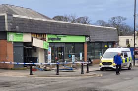 The scene in Berry Lane, Longridge this morning (Friday, March 14)