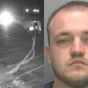 Man uses Land Rover Defender in attempt to steal ATM.