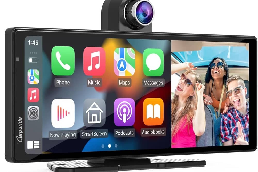 The Carpuride W903 Portable Wireless Carplay & Android Auto display