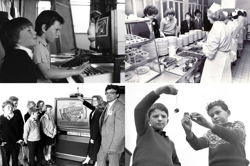 Do these photos bring back any memories for you of 1980s school days?