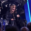 Ozzy Osbourne speaks onstage during the 2024 Rock & Roll Hall of Fame Induction Ceremony at Rocket Mortgage Fieldhouse on October 19, 2024 in Cleveland, Ohio.