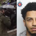 Armed police arrest man who threw acid in boy’s face.