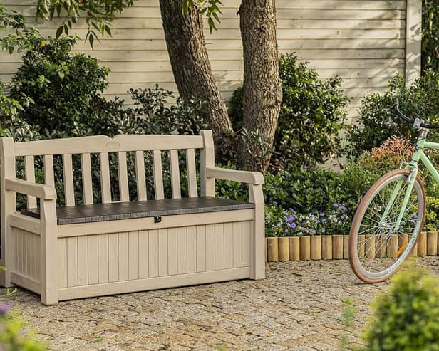 The Keter Eden is a very discreet storage solution
