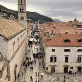 A view over Dubrovnik's Old Town from the walls