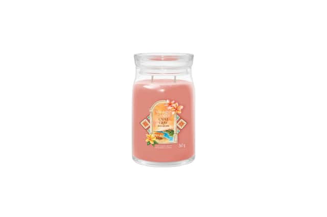 Yankee Candle Capri Glow Signature Jar, £29.99 – a summer scent inspired by the Amalfi Coast