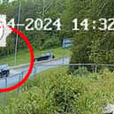 CCTV shows the moment learner driver Khizer Ali, 24, lost control of his mother’s car, before crashing head-on with a couple’s vehicle at 59mph - killing 65-year-old Valerie Ayres.
