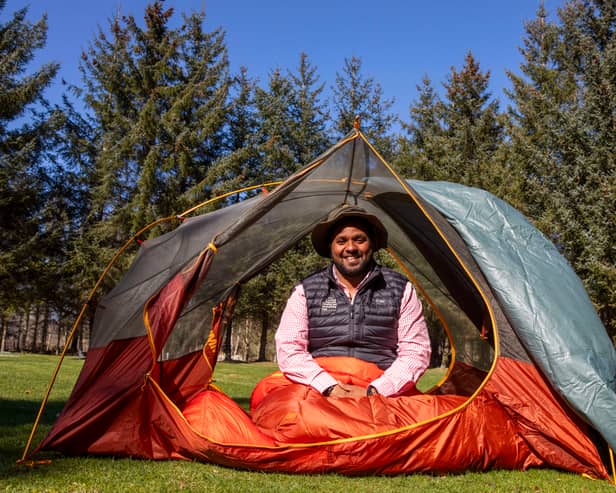 Hamza Yassin, president of The Camping & Caravanning Club