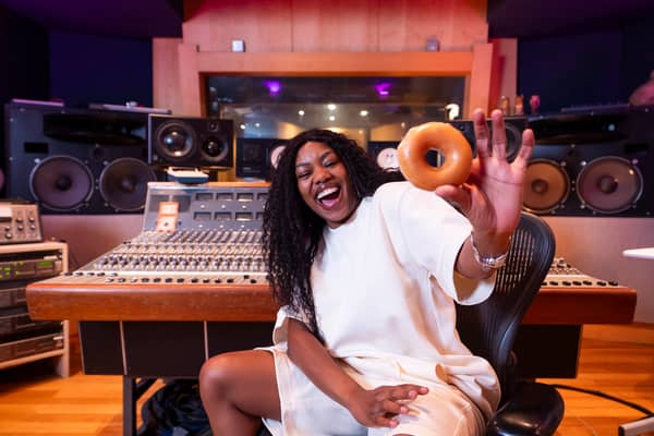 British rap legend Lady Leshurr launches new diss track single 'We Run This Glaze' to support Krispy Kreme's "Faux-G Upgrade."