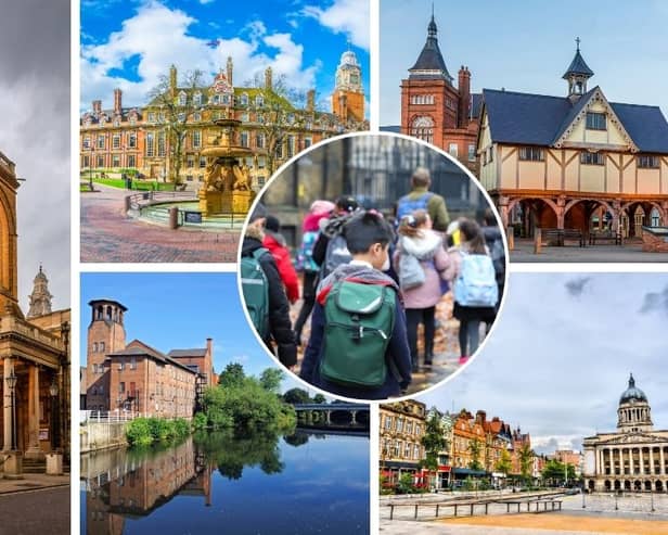 How many children got accepted into their parents' first choice of primary school varied across the East Midlands' council areas