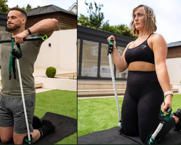 I tried the GYMPROLUXE Band and Bar Set and it actually gives surprising results - on sale now 