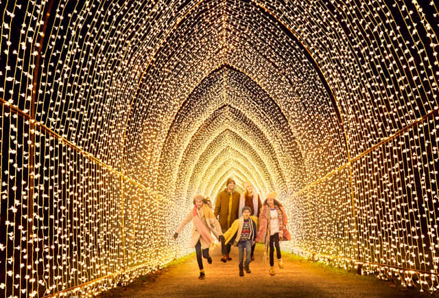 Christmas At Belton 2025 guests can look forward to the iconic tunnel of lights