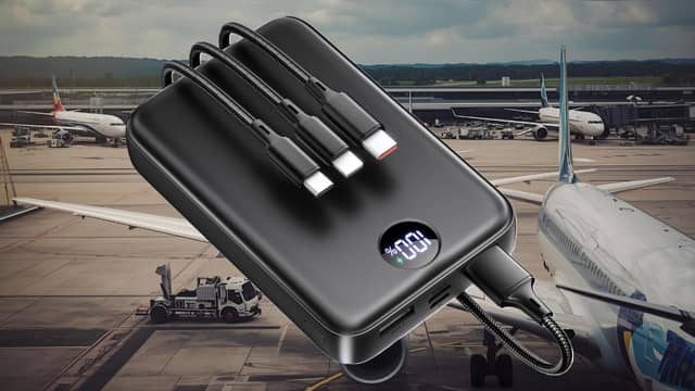 This power bank has such a huge capacity, it's banned from aeroplanes - and it's a bargain right now