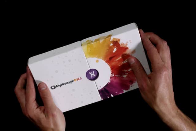The home DNA kits arrive in the post and come back to you within a few weeks