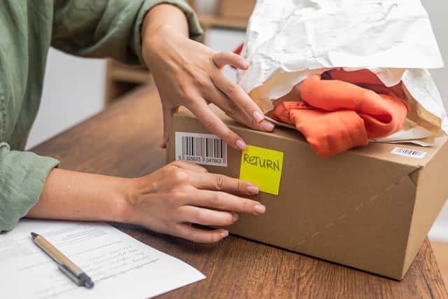 19 per cent have returned an unwanted item altogether.