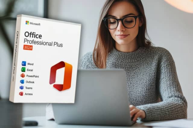 Microsoft Office 2021 Professional Plus includes Word, Excel, PowerPoint, Outlook and more, all available with a one-off lifetime licence for Windows.