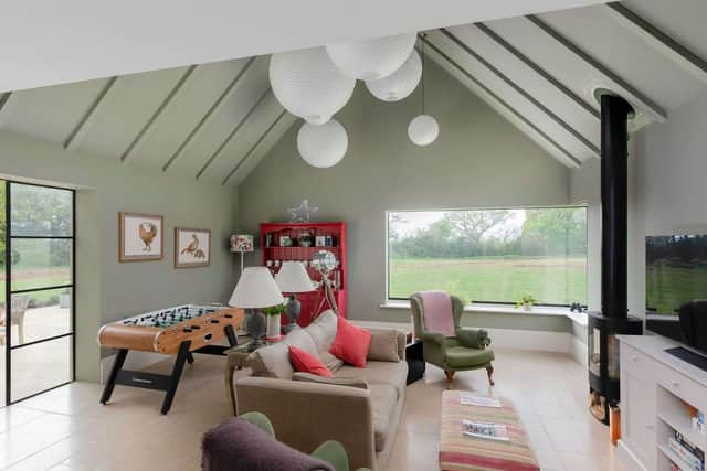 The property is built around luxury family living