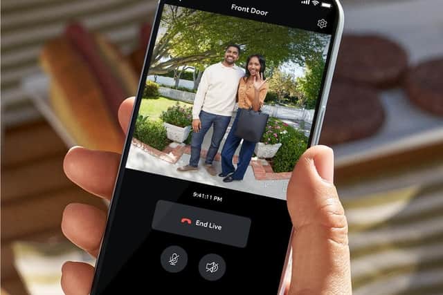 Images are sent straight to your smartphone