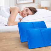 The TANNESS cooling pillow mats are designed to help reduce overheating and night sweats during warmer evenings
