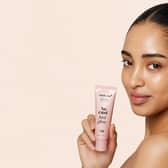 The medicube Collagen No Cast Just Glow Sunscreen combines SPF50 protection with hydrating skincare ingredients for a radiant finish.