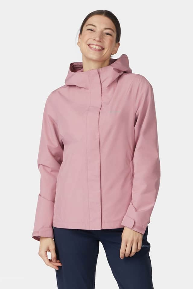 Ayacucho Adventure Jacket II in foxglove pink shade.