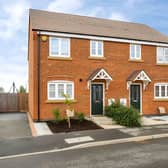 The semi-detached home has a driveway providing off-road parking