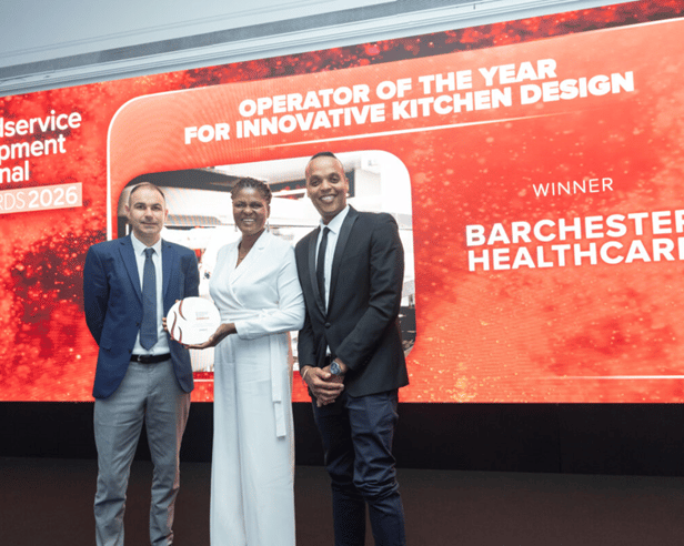 Barchester Healthcare's all-electric kitchen designs were celebrated