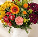 Bunches has plenty of options to choose from including flowers, hampers and greeting cards. 