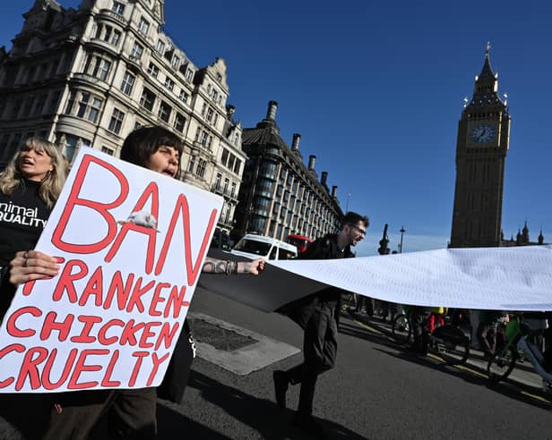 Campaigners claim customers are being ‘conned’ over chicken welfare standards
