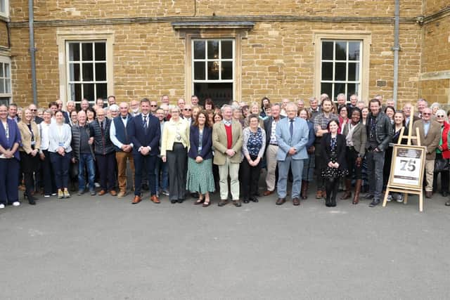 Guests at the Brooksby College 75th Anniversary Event