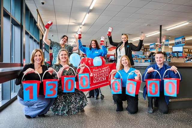 Aldi shoppers help raise £13 million for Teenage Cancer Trust