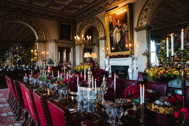 Belvoir Castle at Christmas 