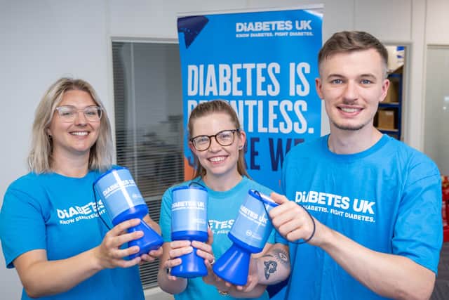 Diabetes UK received a donation from David Wilson Homes