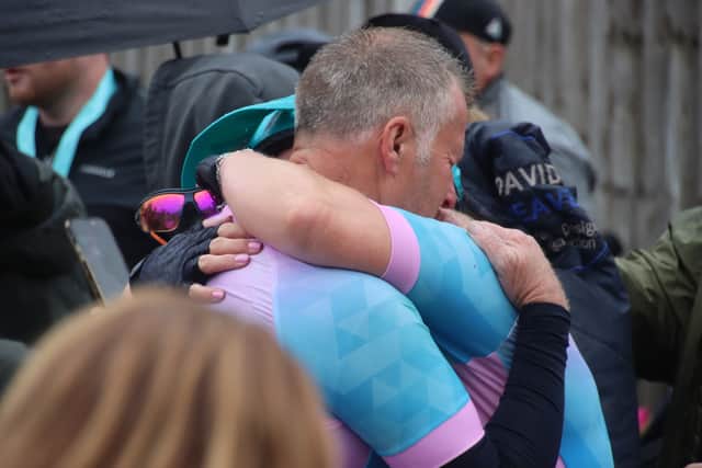 It was an emotional day for all involved