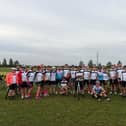 Cyclists taking part in Alice's ride