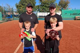 The 10 & Under Parent & Child finalists.