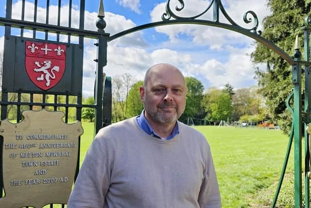 Dean Rees, former CEO of Melto Mowbray Town Estate, who is organising Wish You Were Here farewell festival in aid of LOROS Hospice.