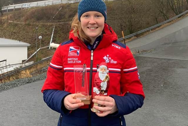 Amelia Coltman made an instant impact on the international scene with a silver medal in her Great Britain team debut EMN-191112-104146002