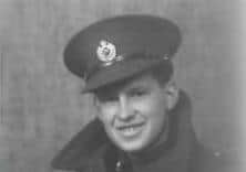 Leslie P:osnett pictured in 1941 when he served in the Second World War with the Royal Engineers EMN-200601-185348001
