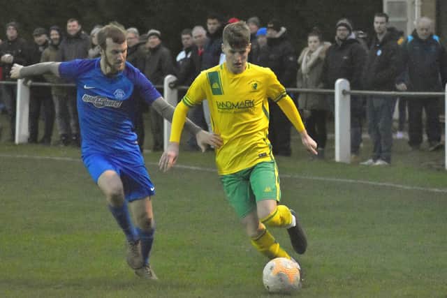 On-loan Kyle Reek made his second home debut for Holwell EMN-200701-095945002