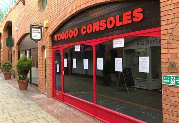 The empty Voodoo Consoles unit in the Bell Centre in Melton EMN-200122-114858001