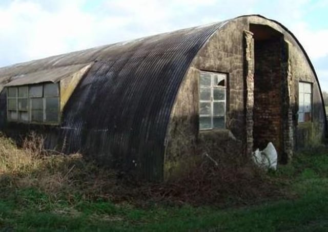 The Melton Nissen huts occupied by displaced Polish people after Second World War EMN-200124-162642001