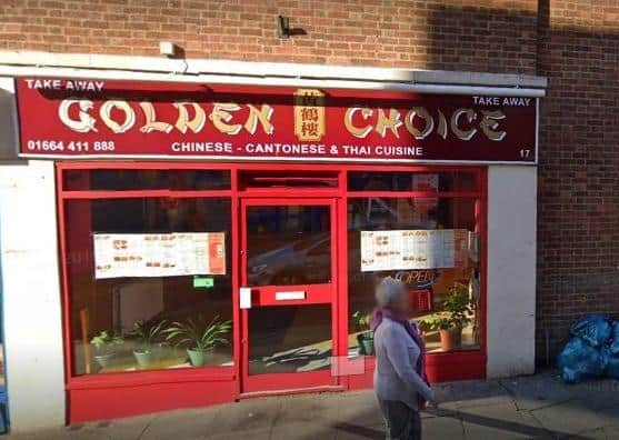 The Golden Choice Chinese takeaway in Melton EMN-200130-093454001