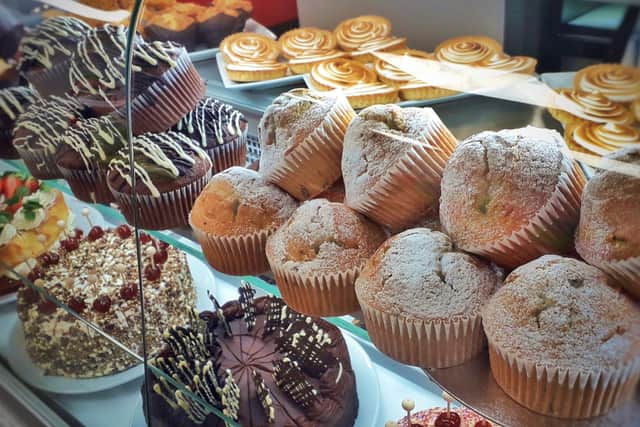 Some of the food available at Mother Hubbard's Desert Cupboard in Melton EMN-201102-114036001