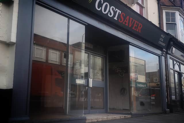 The former Cost Saver store in Sherrard Street which remains vacant EMN-200203-122525001