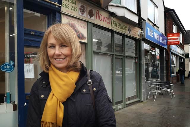 Helen Vesper-Smith, a partner at Shouler & Son, pictured in Sherrard Street, Melton EMN-200203-124345001